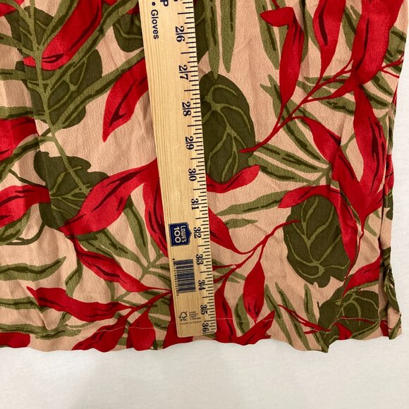 New JM Collection by Jennifer Moore size 18W Colorful Floral Side Slit Skirt - Picture 5 of 10